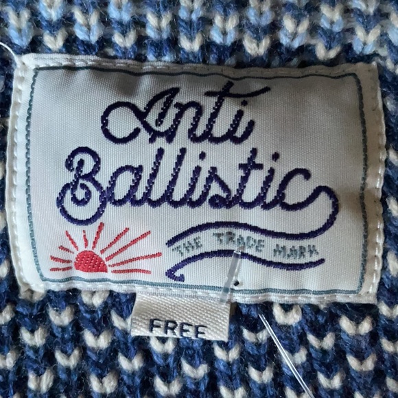 Anti Ballistic Aztec Knit Open Cardigan M - Picture 6 of 12